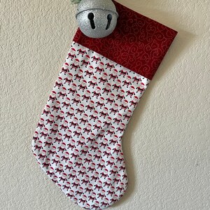 Mini Santa Christmas Stocking
