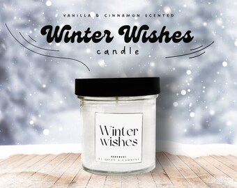 Winter Wishes candle