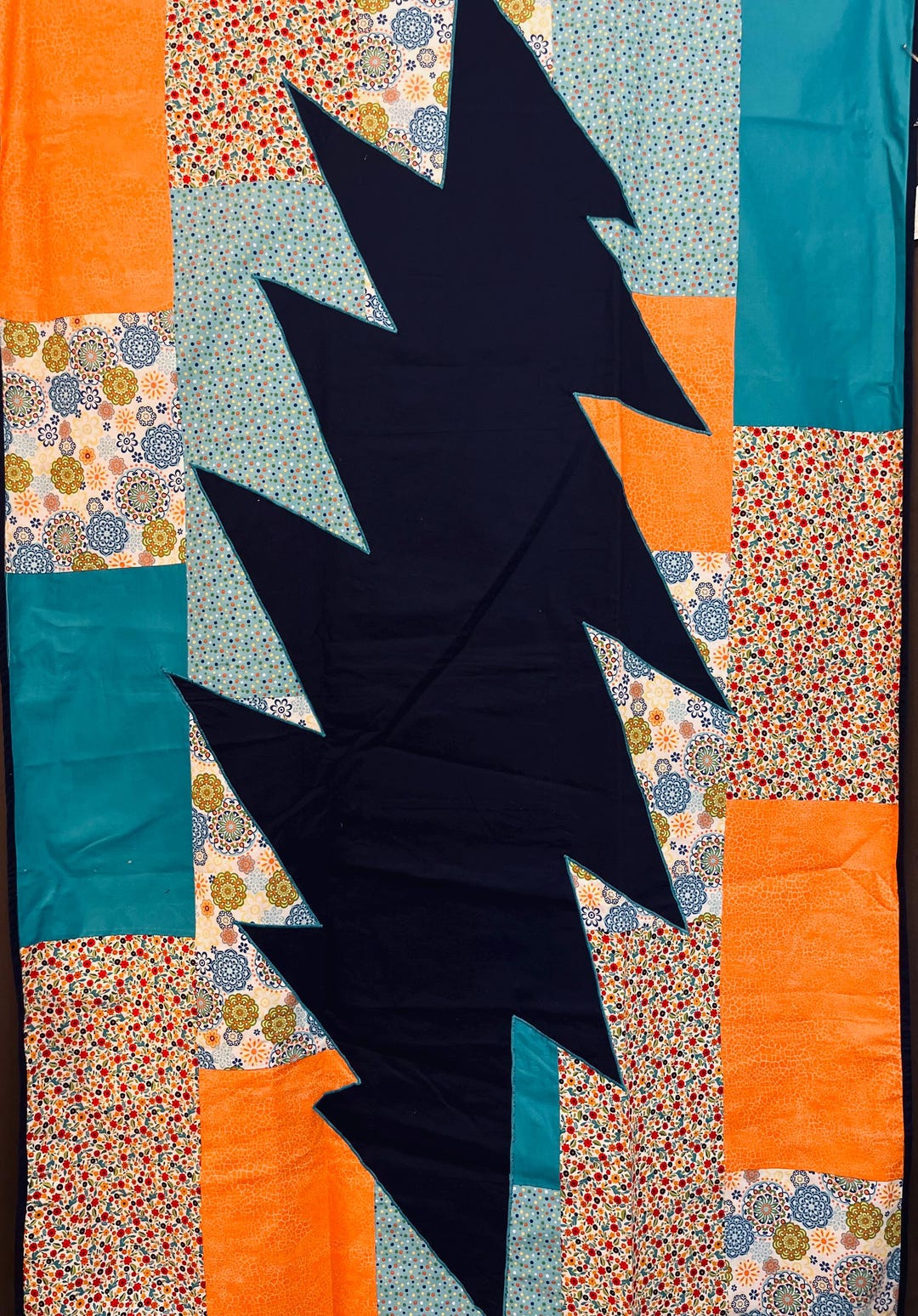 Outdoor Picnic Patchwork Quilt Approx 70x50" - Etsy