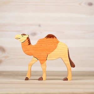 Handcrafted Wooden Camel Toy – Eco-Friendly, Educational, Child-Safe Playtime Companion