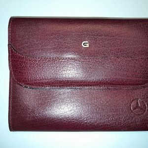 Rarity - Cartera Mercedes Benz Clase G - cartera - cartera rojo burdeos