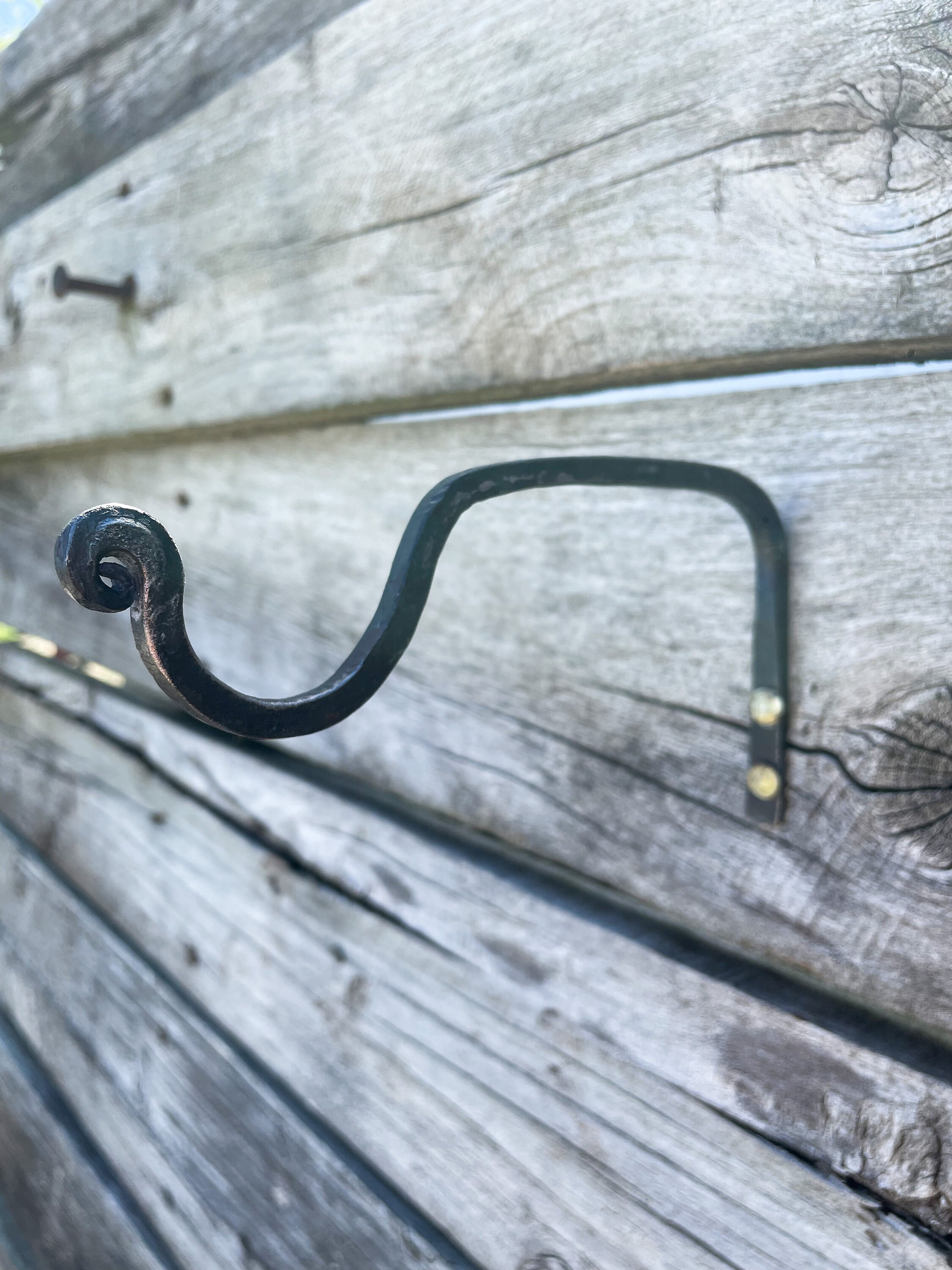 Forged Lantern Hook Etsy