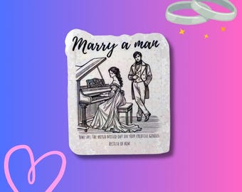 Pianist Clara Schumann Sticker