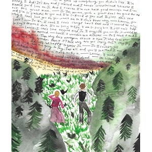 Little Women Watercolor
