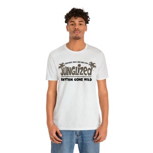 Junglized Classic T Shirt-  Dub Step Rave DNB Drum N Bass Rave DJ Clothing Jungle T Shirt  EDM Festival Junglist Old School T Shirt Original