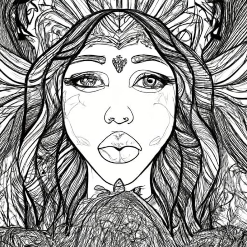 Coloring Pages Etsy Coloring Pages Etsy