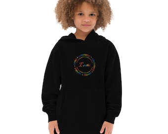 Affirmation Kids fleece hoodie