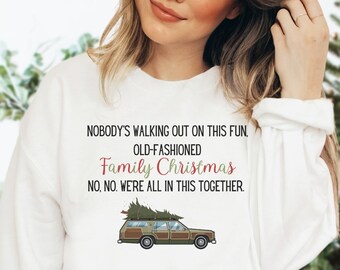 Camicia di Natale Griswold, Maglione di Natale divertente, Divertente regalo di Natale Griswold, Regalo di Natale in famiglia, Felpa Griswold