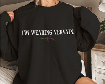 TVD Sweatshirt, Mystic Falls Virginia Crewneck, TVD Fan Gift, Funny TVD Vervain Sweatshirt, Funny Vampire Fan Gift, Damon Tee, Stefan Shirt