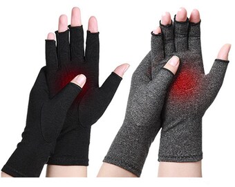 Compression Gloves Anti Arthritis Gloves for Women Men Carpal Tunnel Anti Pain Relief Increase Circulation Reducing Pain Promoting Healing