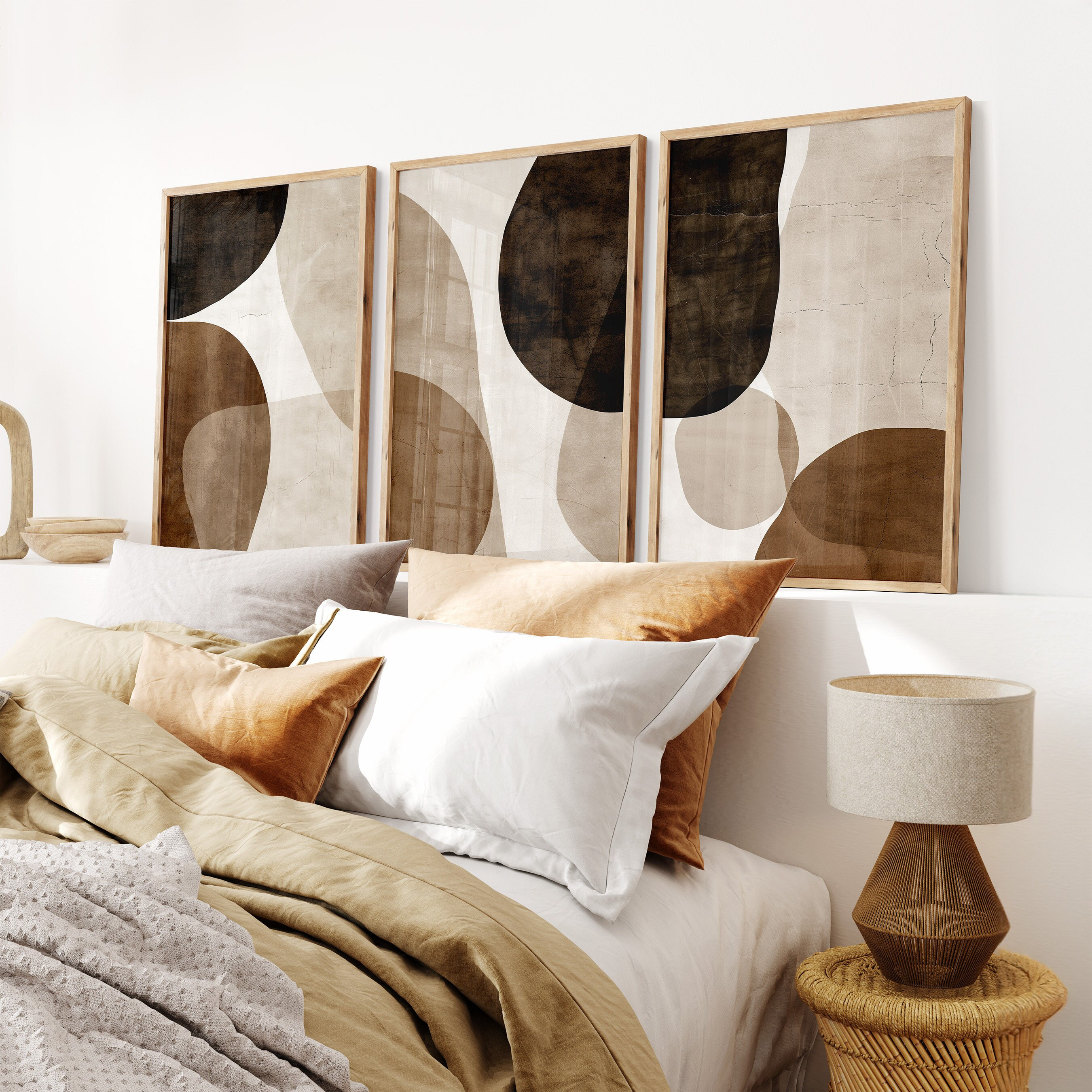 Deko braun beige