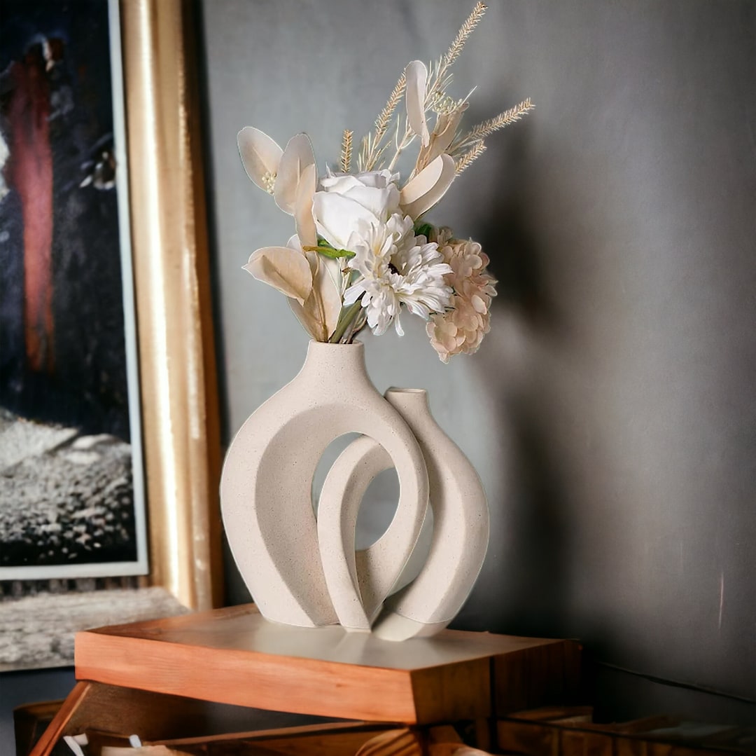 2pcs. Nordic Style Ceramic Vase Modern Decor for Home - Etsy