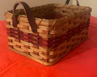 Cesta rectangular Amish de Michigan Amish Store