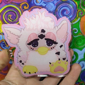 Furby Swag - Acrylic Pin
