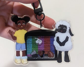 Amanda The Adventurer - Shaker Keychain