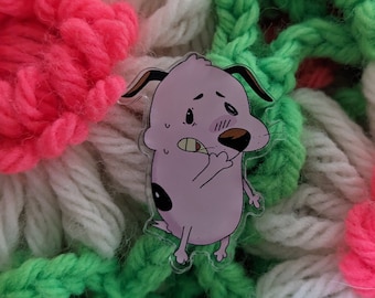 Have Courage - Courage the Cowardly Dog Pin