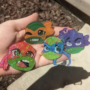 ROTTMNT Pins - Holografiska