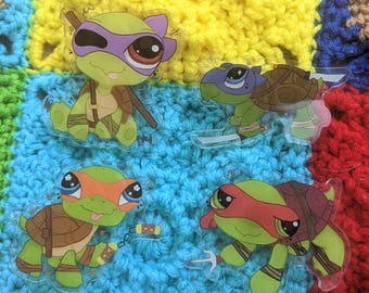 Teenage Mutant Pet Shop Turtle - Pins