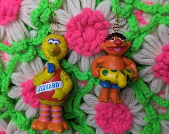 Beach Day - Nostalgic Statement Earrings