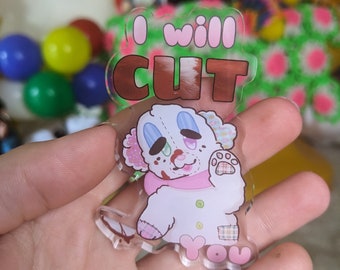 I Will Cut You - Pin