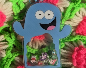Bloo - Foster's Home for Imaginary Friends Shaker Keychain