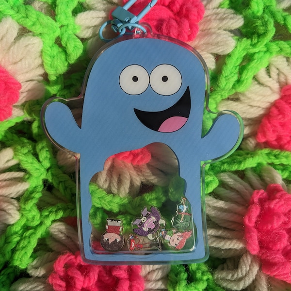 Bloo - Foster's Home for Imaginary Friends Shaker Keychain