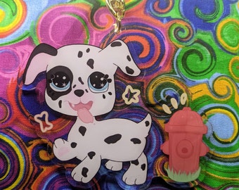LPS Dalmatian Keychain