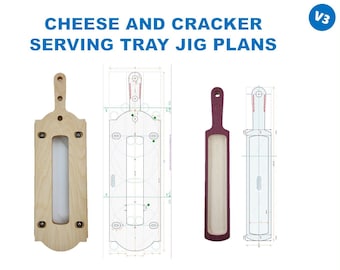 Cheese and Cracker Serving Tray Jig Plans (Version 3)