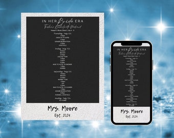Eras Travel Itinerary Template | Swiftie Party, Instant Download (Digital)