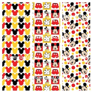 Mouse Inspired Pen Wrap for Epoxy/Crystalac Glittered InkJoy Pens or Sublimation Pens/ PNG/JPG/Digital File/Instant Download