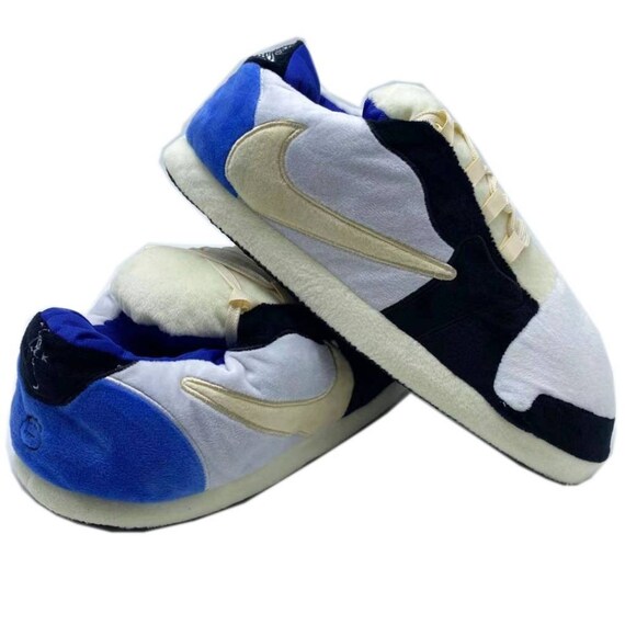 Travis Scott AJ1 Low Inspired Sneaker Slippers - Etsy