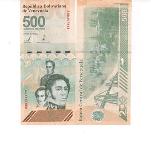 Venezuela 500 Digitales Bolivar Million Series  - 2023 Year - 1 PC - NEW COA available