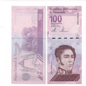 Venezuela 100 Digitales Bolivar 2021 X 1 Pcs NEW Currency