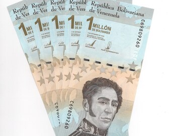 Venezuela 50 Digitales Banknote – 50 Million Bolivares, 2021 UNC, Lot Of 100 Notes