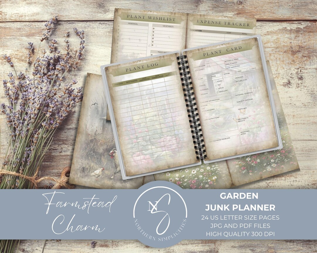 ファームステッド チャーム ガーデン ジャンク プランナー、田園風の