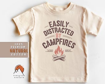 Camp Fire Toddler Shirt Camp Shirt for Kids Campfire Kids Tshirt Summer Camp Shirt Love Camping Shirt Funny Camp Lover Fire T-shirt Toddlers