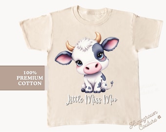 Highland Cow Kids Shirt Holy Cow I'm Cute Cow Bodysuit Natural Cute Cow Onesie® Farm Baby Body suit Cow Baby Shower Onesie® Toddler Tshirt