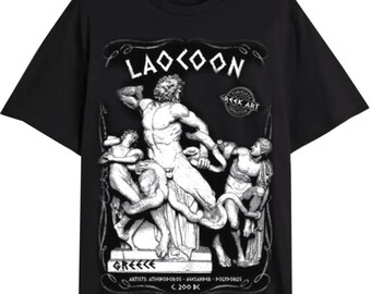 Camiseta de Laocoonte e hijos: regalo de historia del arte griego antiguo