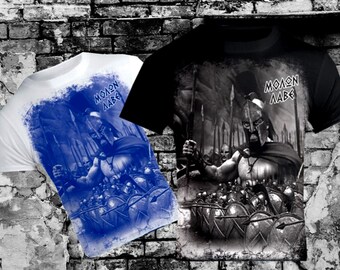 Camiseta de Molon Labe: guerrero espartano, mitología griega antigua