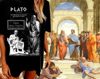 Camiseta de Platón: regalo del filósofo griego para los amantes de la historia