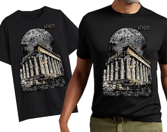 Camiseta del Partenón de Atenas: camiseta de recuerdo griego