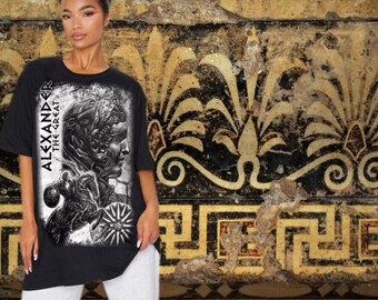 Camiseta de Alejandro Magno, historia, batallas griegas, historia de Macedonia, regalo de historia antigua, helenismo e historia de la antigua Grecia