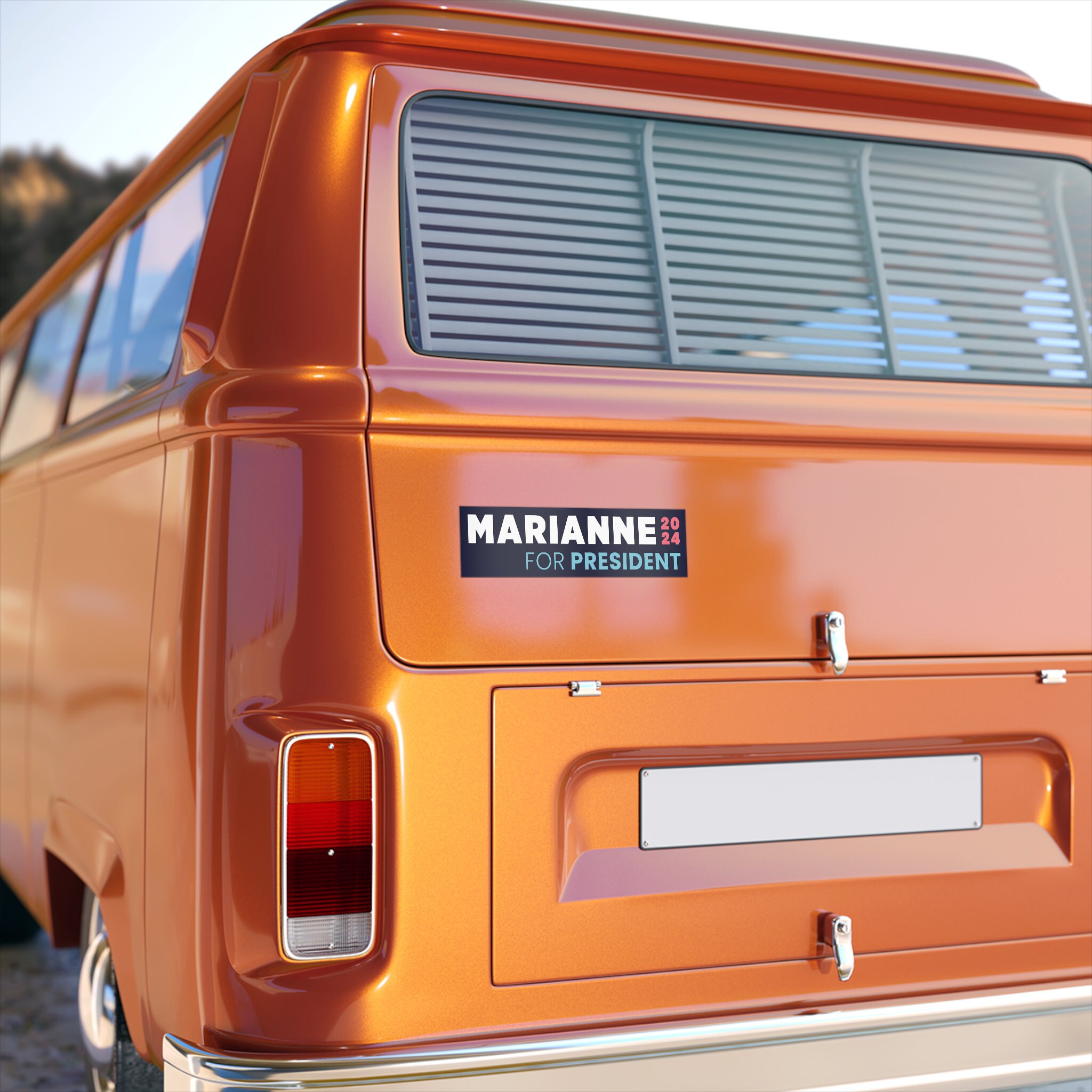 Marianne Williamson 2024 Bumper Sticker Marianne Williamson Etsy