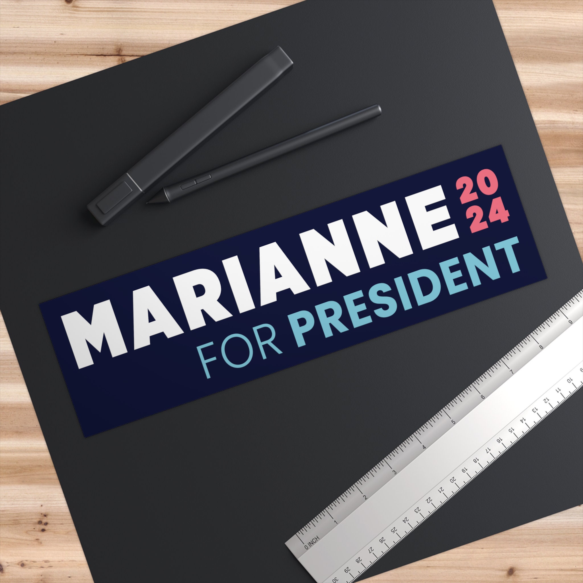 Marianne Williamson 2024 Bumper Sticker Marianne Williamson Etsy