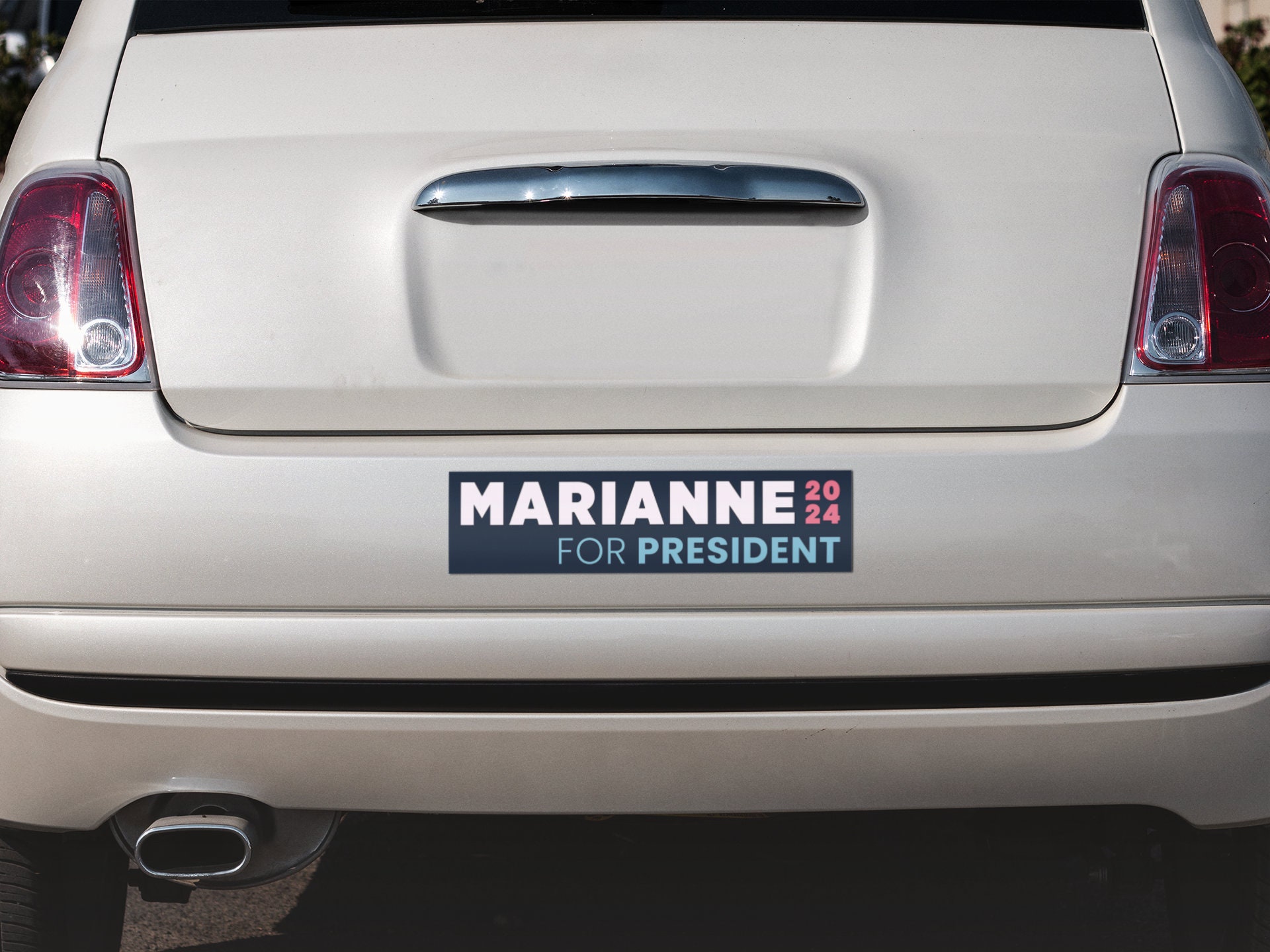 Marianne Williamson 2024 Bumper Sticker Marianne Williamson for
