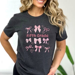 Fifth Grade Teacher T-shirt, 5th Grade Teacher Shirt, Back to School Shirt, 5th Grade Teacher Team Shirt, First Day of School, Teacher Gift