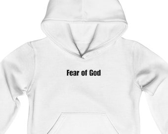 Youth Fear of God Sweatshirt, Christian Clothes, Youth Sweatshirt, Lord, Almighty gifts