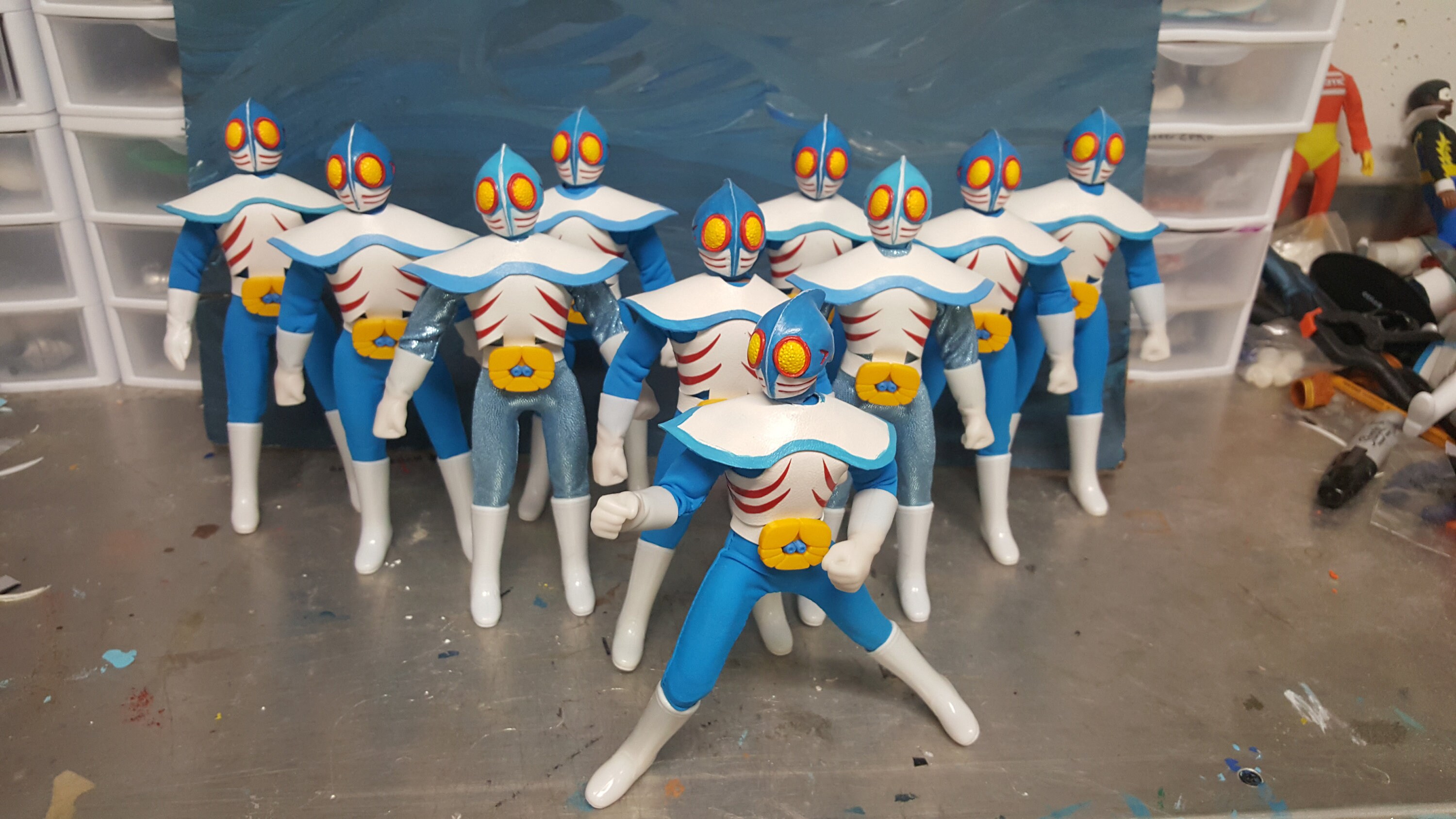 Custom Mego Choujin Bibyun Bashaan Tokusatsu - Etsy