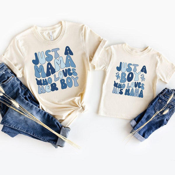 First Mother's Day Mommy and Me Shirts Baby Boy Mama Mini Shirts Matching Mother Son Shirts Mommy and Me Outfits First Mother's Day Gift