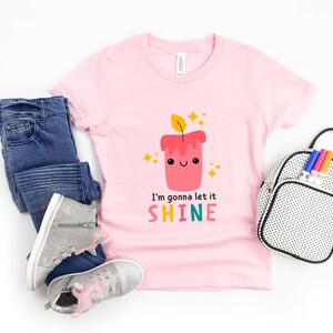 I'm Gonna Let It Shine Toddler Shirt: Christian Kids Tee image 5
